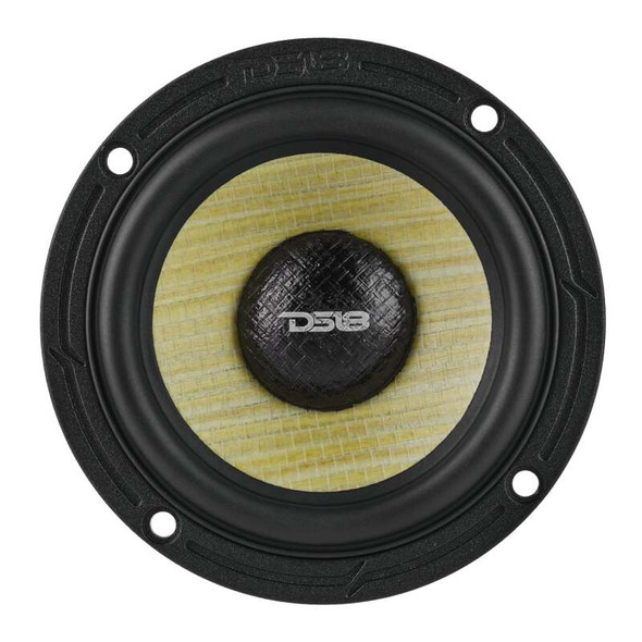 DS18 Deluxe Quality 3.5in Speaker 60 Watts RMS 4 ohm Yellow Straw + Composite Foam Cone Full Range - DS18DXQ3.5