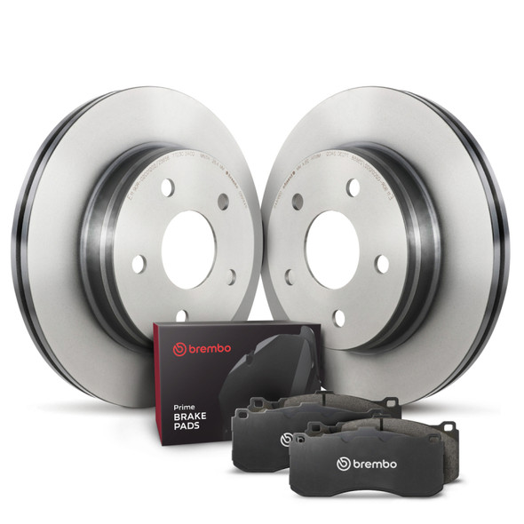 Brembo OE 14-23 Jaguar F-Type/16-19 XJ Rear Disc Brake Kit - BREMBOOEKT04533