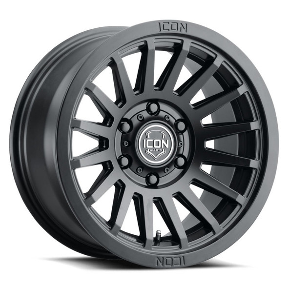 ICON Recon SLX 18x9 5x150 BP 25mm Offset 6in BS 110.1mm Hub Bore Satin Black Wheel - ICON3618905560SB