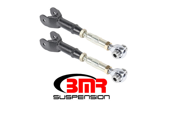 BMR 16-17 6th Gen Camaro Upper Trailing Arms w/ On-Car Adj. Rod Ends - Black Hammertone - BMRSUSPENSIONUTCA060H