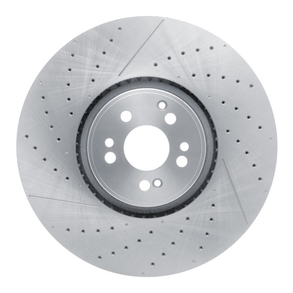 DFC 21-25 Mercedes-Benz GLE53 AMG SUV Front Drilled and Slotted Brake Rotor - DFC630-63191