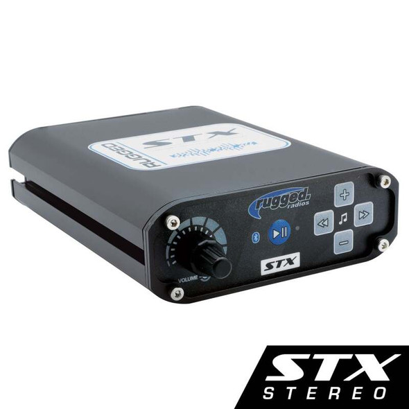 Rugged Radios STX - STEREO High Fidelity Intercom with Bluetooth Music - RUGGEDRADIOSSTX