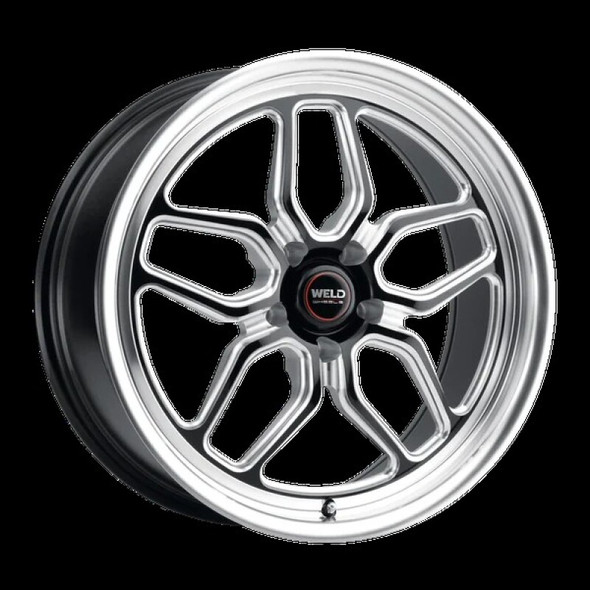 Weld Racing 20x8 Laguna 5x114.3 ET00 BS 4.5 Gloss BLK MIL DIA 78.1 - WELDS15208067P00