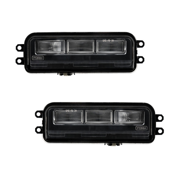 Form Lighting Type T3 Tacoma/Tundra/4Runner/Sequoia LED Fog Lights White (Pair) - FORMLIGHTINGFL0082