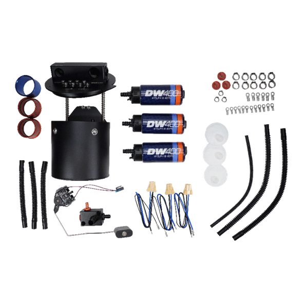DeatschWerks X3 Series Fuel Pump Module w/ Triple DW400 Fuel Pumps for 2011-2024 Ford Mustang - DEATSCHWERKS9-401-7032