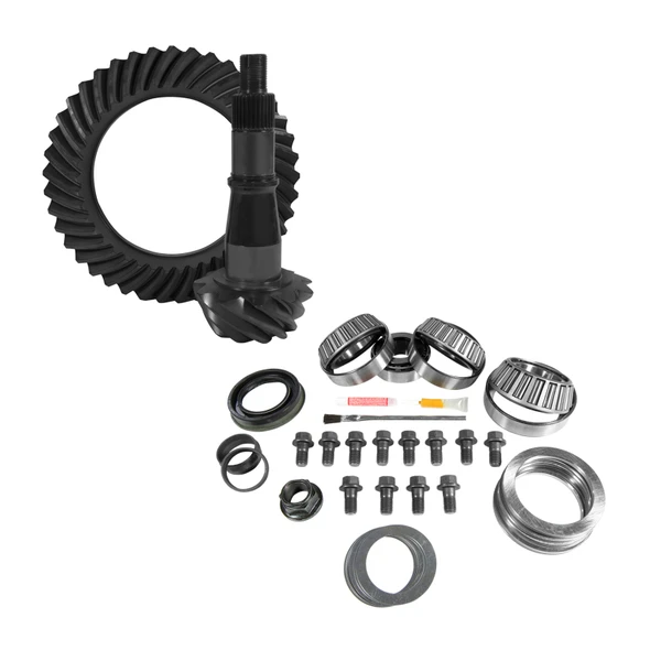 Yukon Gear 9.5in GM 4.11 Rear Ring & Pinion Install Kit Axle Bearings and Seals - YUKONGEAR&AXLEYGK2250