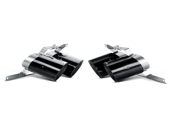 Akrapovic 09-14 Lamborghini Gallardo LP 550-2 Coupe Tail Pipe Set (Carbon) - AKRAPOVICTP-CT/7