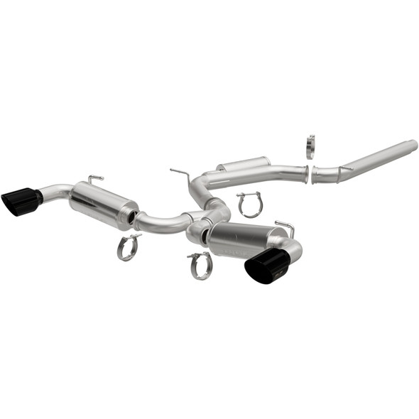 MagnaFlow 22-23 VW GTI NEO Cat-Back Exhaust Black Chrome - MAGNAFLOW19622