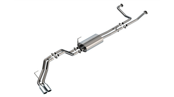 Borla 16-24 Nissan Titan XD S-Type Cat Back Exhaust - BORLA140946