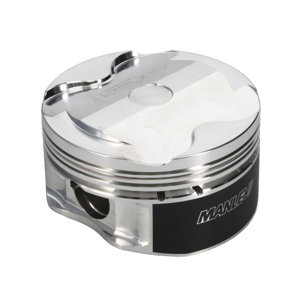 Manley 2018+ Ford Coyote 5.0L DOHC +1cc Dish 3.700in Bore 11:1 CR Platinum Extreme Duty Piston Set - MANLEYPERFORMANCE595838CE-8