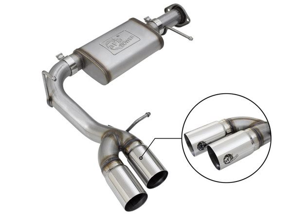 aFe MACH Force-XP 3in 409 SS Cat-Back Exhaust w/ Polished Tip 17-19 GM Colorado/Canyon V6-3.6L - AFE49-44096-P