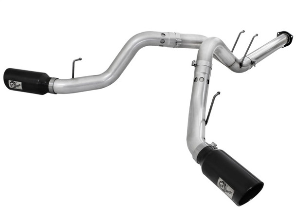 aFe Atlas Exhaust 4in DPF-Back Al Steel 11-14 Ford Diesel Trucks V8-6.7L (td) - AFE49-03065-B