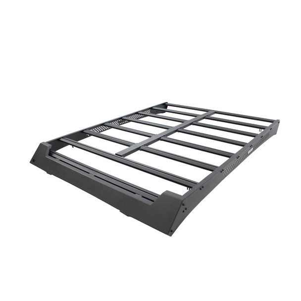 Go Rhino 19-21 Toyota Tundra CrewMax Ceros Low Profile Roof Rack - Tex. Blk - GORHINO5933120T