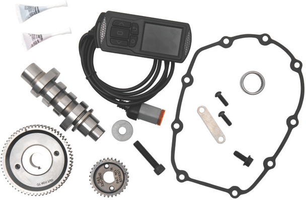 S&S Cycle 17-19 M8 Touring Models 475 Gear Drive Camshaft & Dynojet PV-3 Kit - S&SCYCLE330-0726