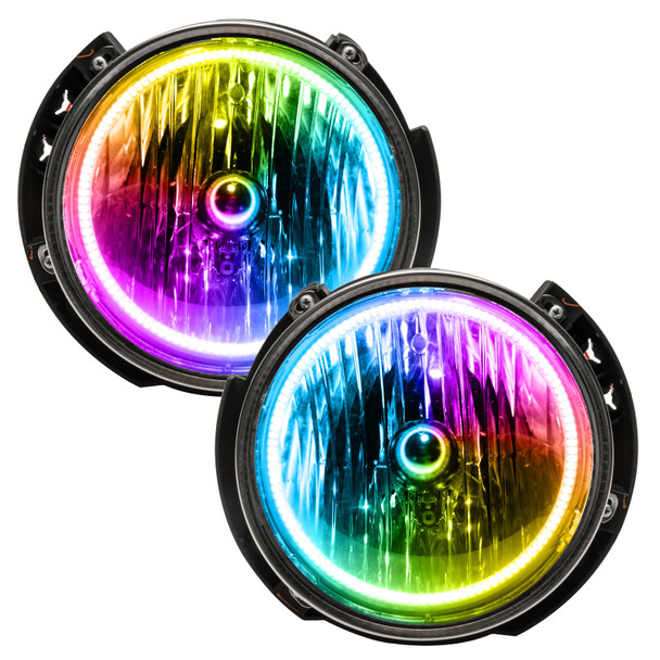 Oracle 07-16 Jeep Wrangler JK SMD HL - ColorSHIFT Dynamic - ORACLELIGHTING7079-332