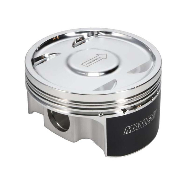 Manley 04+ Subaru WRX/STi (EJ257) 75mm DE-Stroker 100.00mm +.50mm Size Bore 8.5:1 Dish Piston Set - MANLEYPERFORMANCE632005C-4