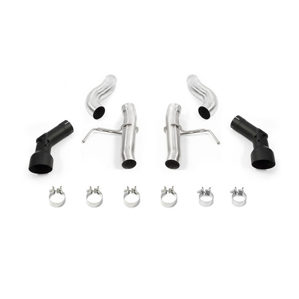 Mishimoto 2016+ Chevrolet Camaro 2.0T Dual-Tip Race Axle-Back Exhaust w/ Black Tips - MISHIMOTOMMEXH-CAM4-16ADTRBK