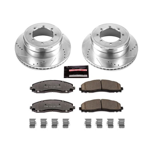 Power Stop 13-16 Ford F-450 Super Duty Rear Z36 Truck & Tow Brake Kit - POWERSTOPK6406-36