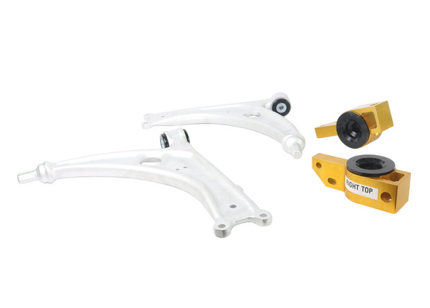 Whiteline 06-12 Volkswagen GTI Front Lower Control Arms - WHITELINEKTA253