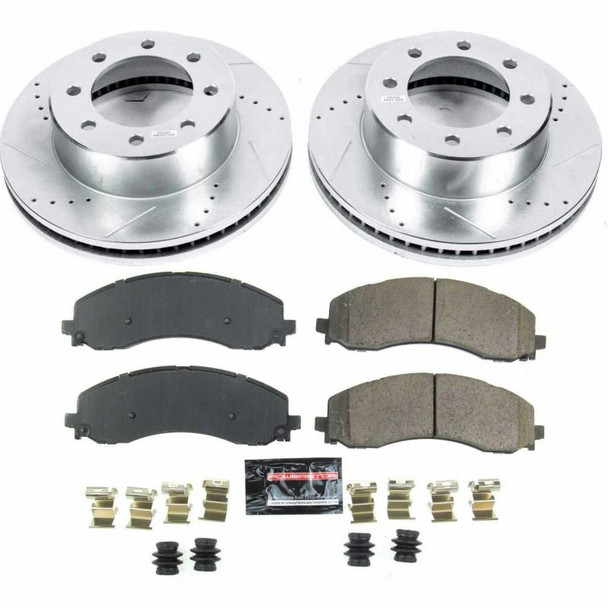 Power Stop 20-22 Ram 3500 Front Z23 Evolution Brake Kit - POWERSTOPK8478