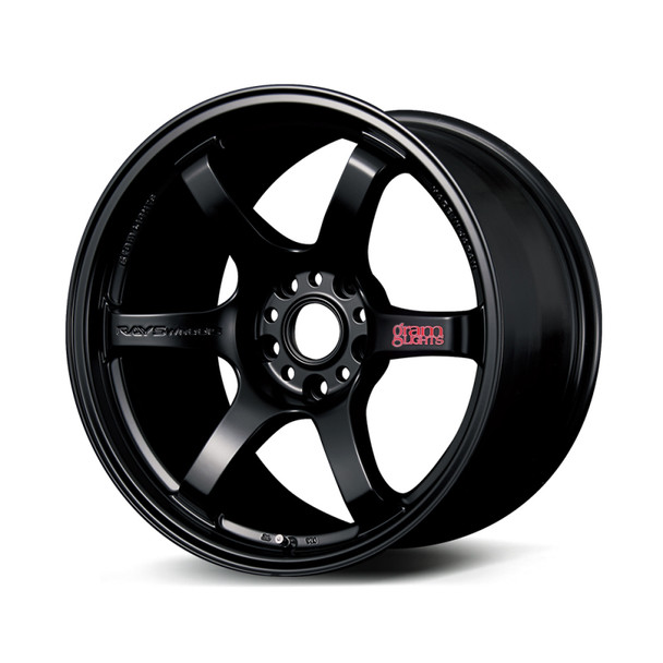 Gram Lights 57DR 18x10.5 +12 5x114.3 Semi Gloss Black Wheel - GRAMLIGHTSWGIAC12EH