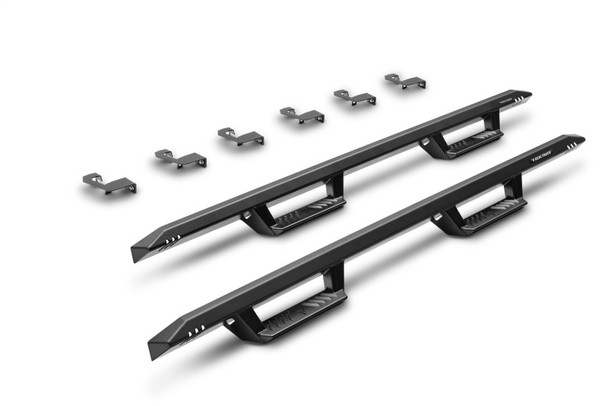 N-Fab EPYX 07-18 Chevy/GMC 1500 / 08-10 Chevy/GMC 2500/3500 Crew Cab - Cab Length - Tex. Black - N-FABEXC07CC-TX