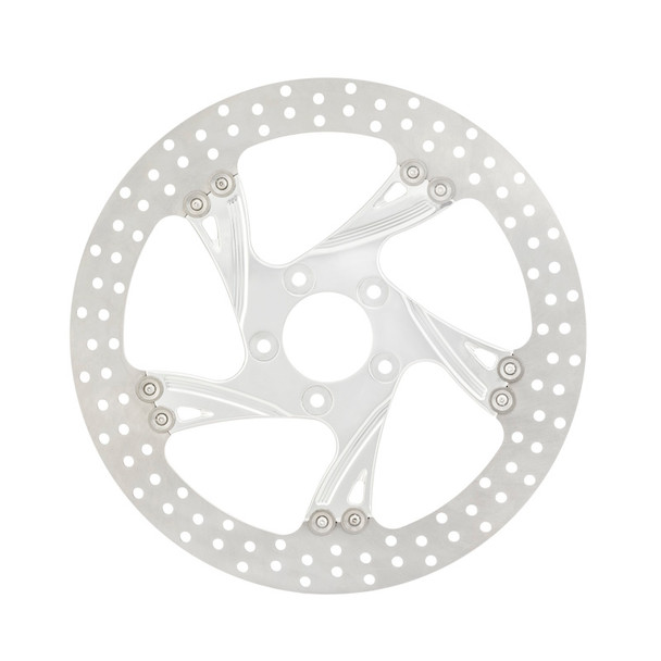 Performance Machine Disc/Carr 11.8 Cruise Front Left - Contrast Cut Platinum - PERFORMANCEMACHINE0133-1800XCRLS-BMP