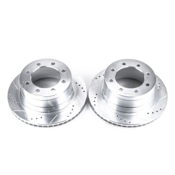 Power Stop 06-08 Dodge Ram 1500 Rear Evolution Drilled & Slotted Rotors - Pair - POWERSTOPAR8772XPR
