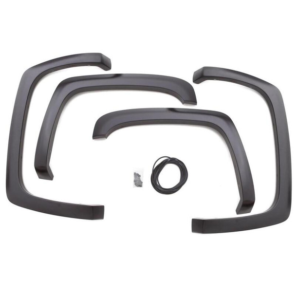 Lund 16-17 Toyota Tacoma SX-Sport Style Textured Elite Series Fender Flares - Black (4 Pc.) - LUNDSX125T