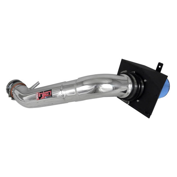 Injen 09-10 Ford F-150 2 valve V8 4.6L Wrinkle Black Power-Flow Air Intake System - INJENPF9027WB
