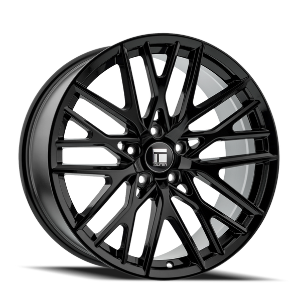 Touren 3291 TR91 20x9 / 6x120 BP / 30mm Offset / 66.9mm Hub Gloss Black Wheel - TOUREN3291-2932B30