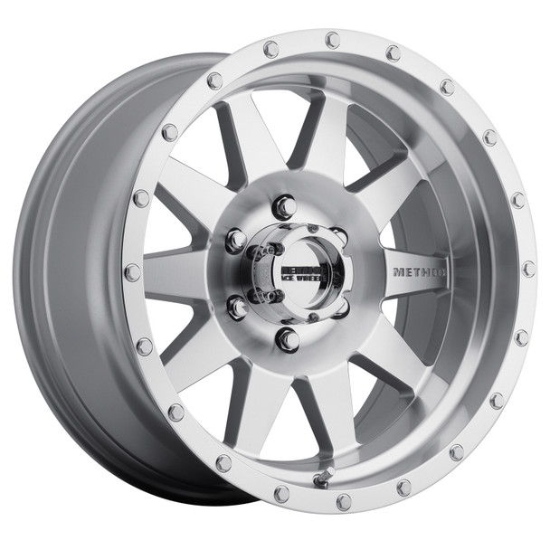 Method MR301 The Standard 17x8.5 +25mm Offset 6x5.5 108mm CB Machined/Clear Coat Wheel - METHODWHEELSMR30178560325