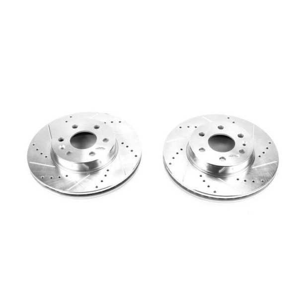 Power Stop 15-19 Chevrolet Colorado Front Evolution Drilled & Slotted Rotors - Pair - POWERSTOPAR82188XPR