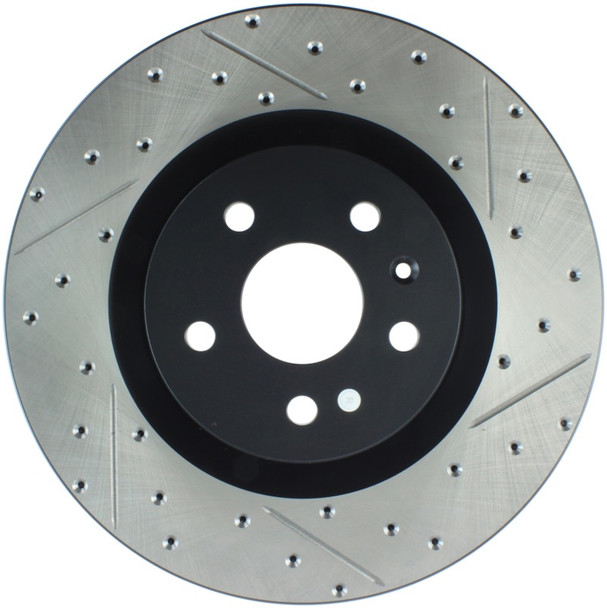 StopTech Slotted & Drilled Sport Brake Rotor - STOPTECH127.62124L