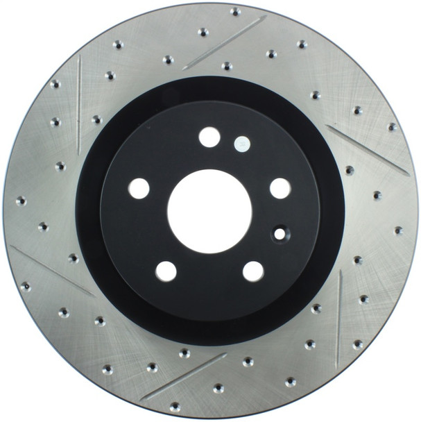 StopTech Slotted & Drilled Sport Brake Rotor - STOPTECH127.62124R