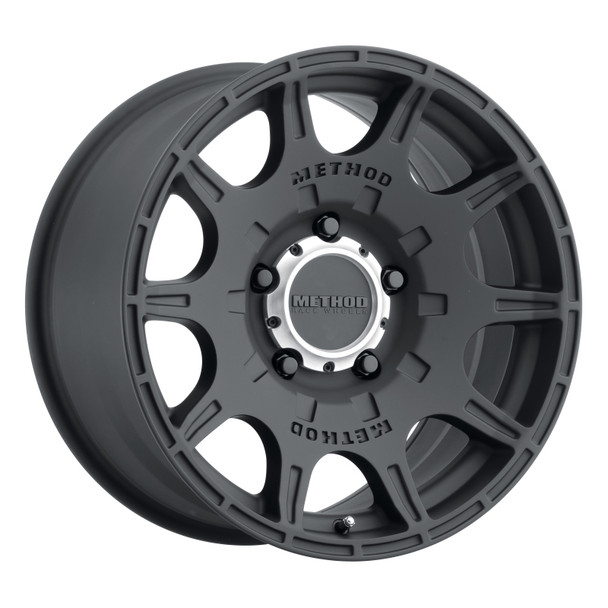 Method MR308 Roost 17x8.5 0mm Offset 5x5 71.5mm CB Matte Black Wheel - METHODWHEELSMR30878550500