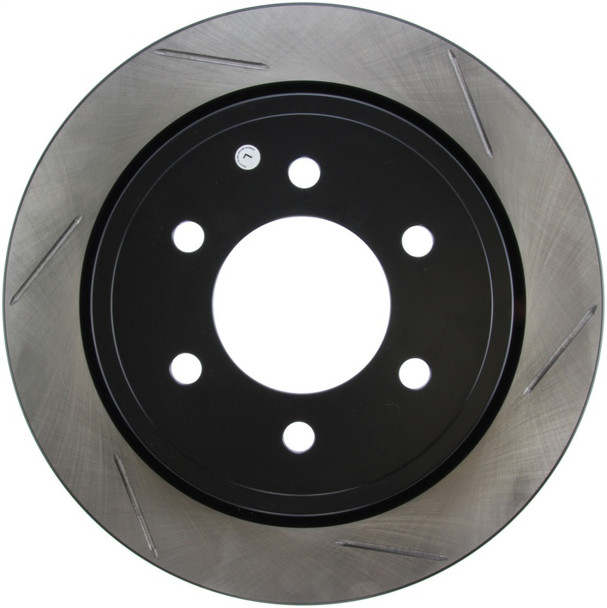 StopTech 12-19 Ford F-150 (w/Manual Parking Brake) Slotted Sport Brake Rotor - STOPTECH126.65135SL