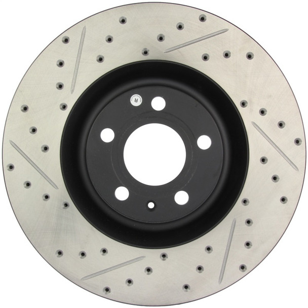StopTech Slotted & Drilled Sport Brake Rotor - STOPTECH127.33087R