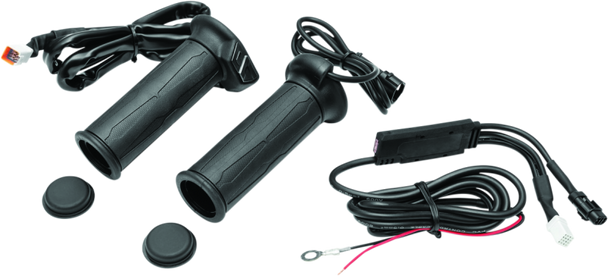 Kuryakyn Apollo Heated Grips 7/8in With Thumb Throttle - KURYAKYN6478