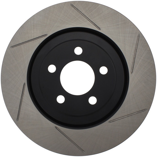 StopTech Power Slot 05 Chrysler 300C 5.7L V8 w/ Vented Rear Disc Front Right SportStop Slotted Roto - STOPTECH126.63061SR
