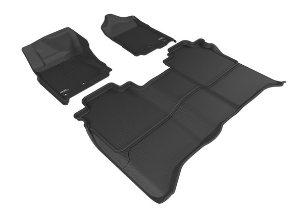 3D MAXpider 16-24 Nissan Titan Crew Cab Kagu Black R1 R2 (Without Storage Box) - 3DMAXPIDERL1NS08401509