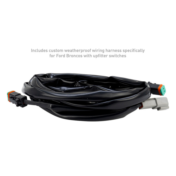 Borne Off-Road 21+ Bronco Light Pods 2pc Ditch 3x3 Spot Upfit - BORNEOFF-ROADBNLT-BR-21-DT2SU