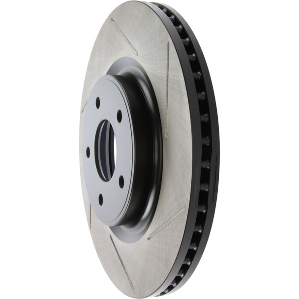 StopTech 13-15 Nissan Pathfinder Slotted Front Left Rotor - STOPTECH126.42120SL