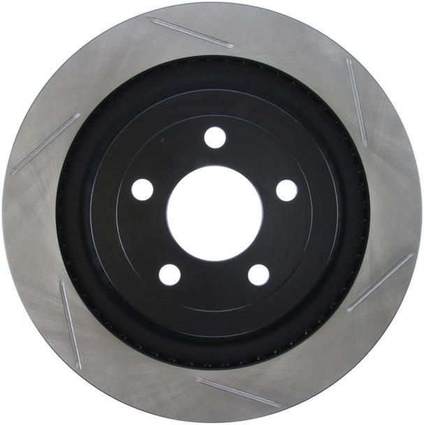 StopTech 2015 Ford Mustang GT w/ Brembo Brakes Left Rear Slotted Brake Rotor - STOPTECH126.61109SL