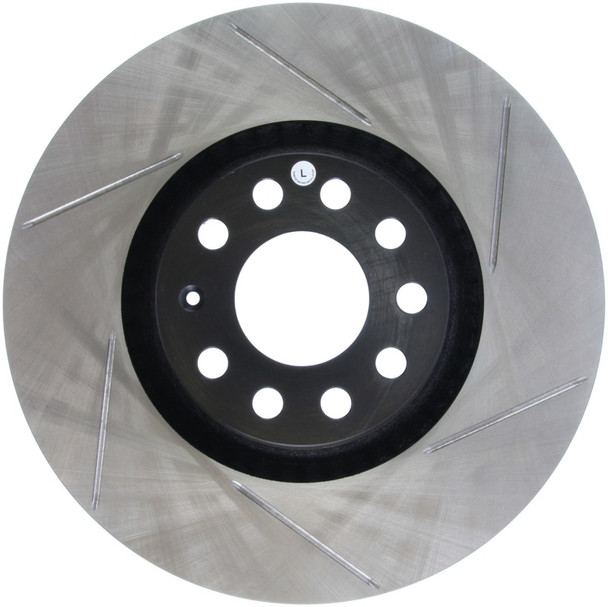 StopTech Power Slot 01-06 Audi Allroad / 05-09 A4 / 6/99-04 A6 / 99-02 S4 Left Front Slotted Rotor - STOPTECH126.33096SL