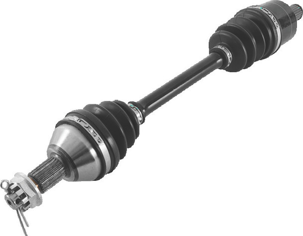 QuadBoss 10-14 Honda TRX420FA FourTrax Rancher 4x4 AT IRS (02) Rear Left Side Rugged Axle - QUADBOSS609164