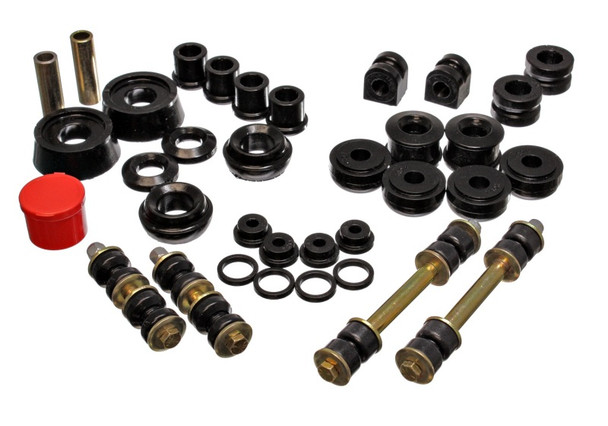 Energy Suspension 03-05 Dodge SRT-4 FWD Black Hyper-flex Master Bushing Set - ENERGYSUSPENSION5.18114G