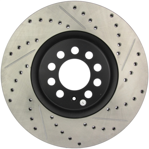 StopTech Slotted & Drilled Sport Brake Rotor - STOPTECH127.33062L