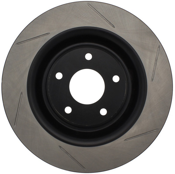 StopTech Power Slot 06-10 Chevrolet Corvette Front Left Slotted Rotor - STOPTECH126.62102SL
