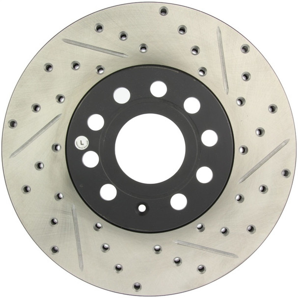 StopTech Slotted & Drilled Sport Brake Rotor - STOPTECH127.33110L